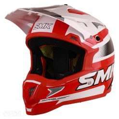 کلاه کاسکت کراسی اس ام کی مدل ALLTERRA X-THROTTLE RED WHITE GL132