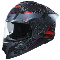 کلاه کاسکت اس ام کی مدل TITAN CARBON-NERO GL263