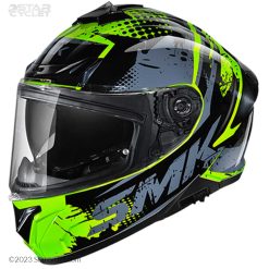 کلاه کاسکت فک ثابت اس ام کی مدل TYPHOON GRUNGE GL426
