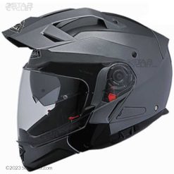 کلاه کاسکت فک جدا اس ام کی مدل HYBRID UNICOLOUR GLDA600
