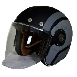 کلاه کاسکت بدون فک اس ام کی مدل RETRO JET REBEL MA266