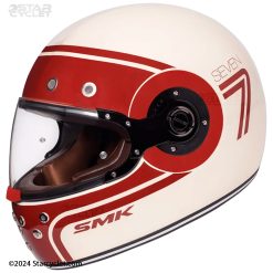کلاه کاسکت فک ثابت اس ام کی مدل RETRO SEVEN GL130